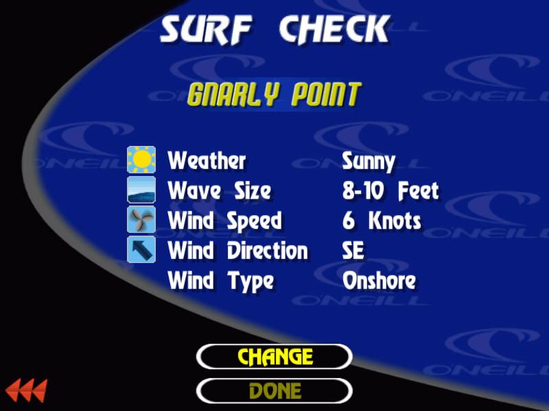 Championship Surfer screenshot 5 for Sega Dreamcast